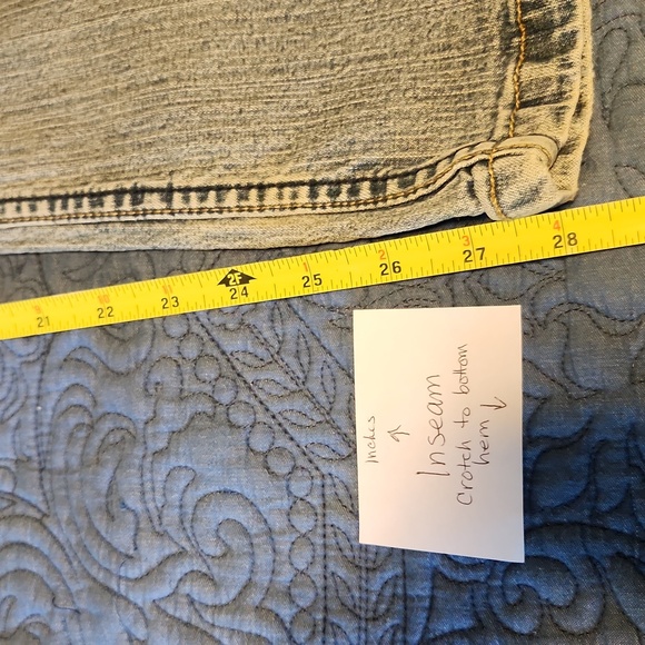 Signature Levi's Boot Cut Stretch Jeans ☆ Misses Sz 8 Short ☆ Vintage ☆ Awesome - Picture 6 of 14